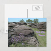 Carte Postale Rock City, Kansas (Devant / Derrière)