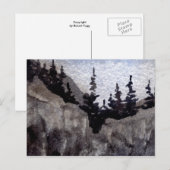 Carte postale "Rock Cliff #1" (Devant / Derrière)