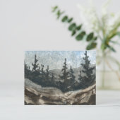 Carte postale "Rock Cliff #3" (Debout devant)