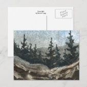Carte postale "Rock Cliff #3" (Devant / Derrière)