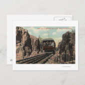 Carte Postale Rock Cut on Mt. Tom (Devant / Derrière)