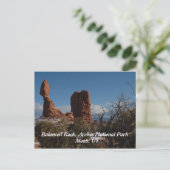Carte Postale Rock équilibré, Moab UT (Debout devant)