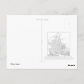 Carte postale rock équilibrée (Dos)