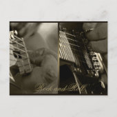 Carte Postale Rock et Roll (Devant)