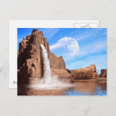 Carte Postale Rock Falls (Devant / Derrière)