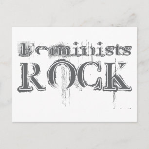 Carte Postale Rock féministe