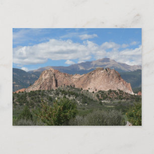 Carte Postale Rock gris, Jardin des Dieux, Colorado