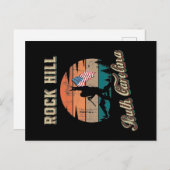 Carte Postale Rock Hill Caroline du Sud (Devant / Derrière)