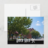 Carte Postale Rock Hill SC (Devant / Derrière)