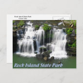 Carte Postale Rock Island State Park Tennessee : Great Falls (Devant / Derrière)