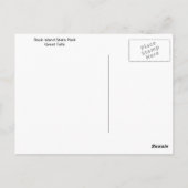 Carte Postale Rock Island State Park Tennessee : Great Falls (Dos)