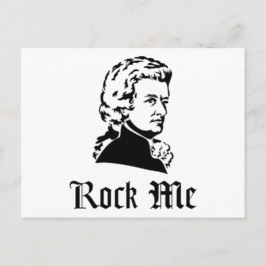 Carte Postale Rock Me (Devant)
