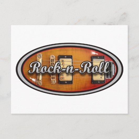 Carte Postale Rock-n-Roll 1 (Devant)