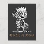 CARTE POSTALE ROCK N ROLL - CRÉATIF (Devant)
