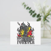 Carte Postale Rock N Roll Forever (Debout devant)