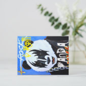 Carte Postale Rock n Roll Panda (Debout devant)