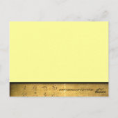 Carte Postale Rock of Ages Cleft for Me Laissez-moi me cacher da (Dos)