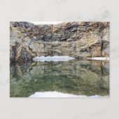 Carte Postale Rock Quarry Wall Reflection #1 Nature (Devant)