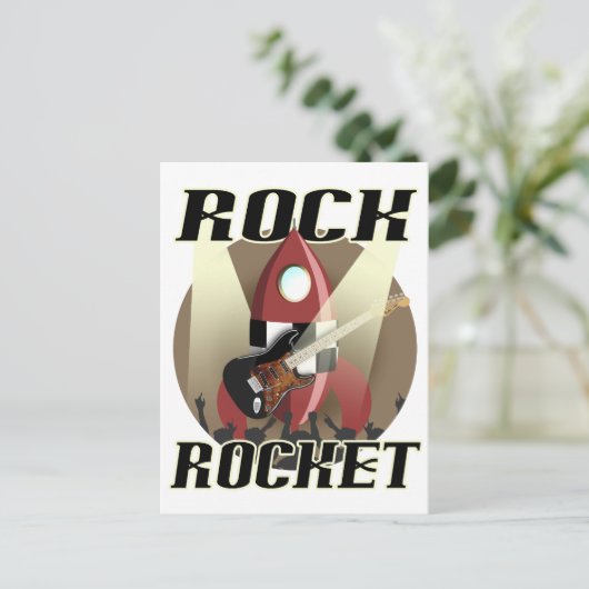 Carte Postale Rock Rocket (Debout devant)