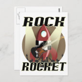 Carte Postale Rock Rocket (Devant / Derrière)
