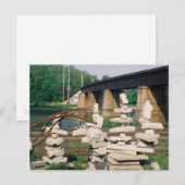 Carte Postale Rock Sculpture (Devant / Derrière)