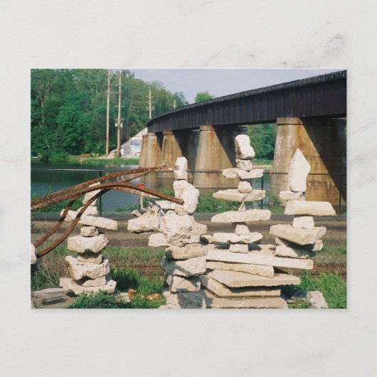 Carte Postale Rock Sculpture (Devant)