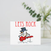 Carte Postale Rock Snowman (Debout devant)