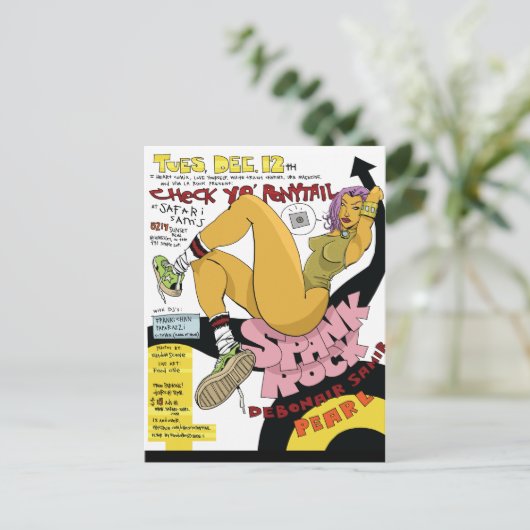 Carte postale Rock Spank (Debout devant)