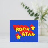 Carte Postale Rock Star (Debout devant)
