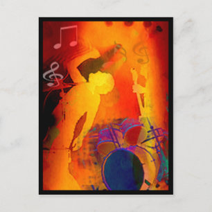 Carte Postale Rock star