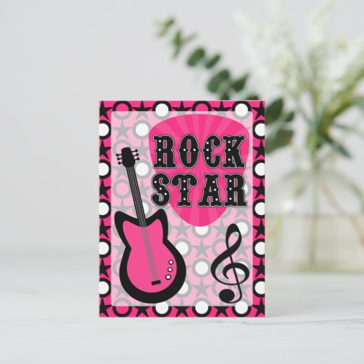 Carte Postale Rock Star (Debout devant)