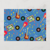 Carte Postale Rock Star Boys Band Anniversaire (Dos)