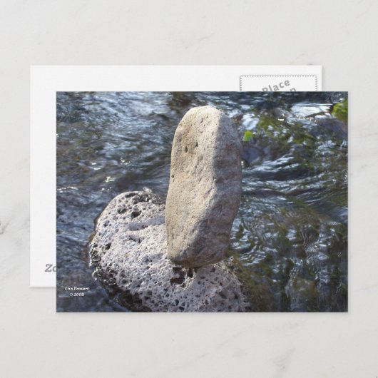 Carte Postale Rock Swirl (Devant / Derrière)