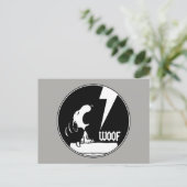 Carte Postale Rock Tees | Snoopy Hurle (Debout devant)