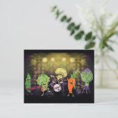 Carte Postale Rock Vegan Band (Debout devant)