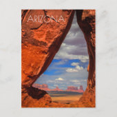 Carte Postale Rock window to Monument Valley (Devant)