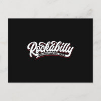 Rockabilly Wild Rock N Roll - Typo - neg