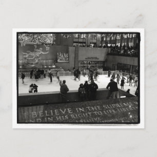 Carte postale Rockefeller Center Ice Rick