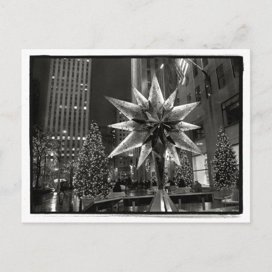Carte postale Rockefeller Plaza Crystal Star (Devant)