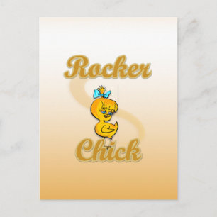 Carte Postale Rocker chick