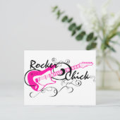 Carte Postale Rocker chick (Debout devant)