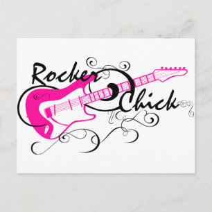 Carte Postale Rocker chick