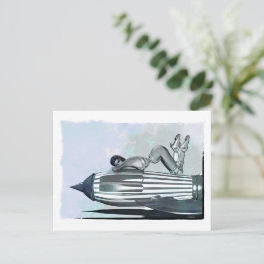 Carte postale Rocket Baby (Debout devant)