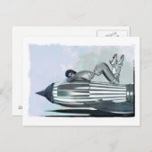 Carte postale Rocket Baby (Devant / Derrière)