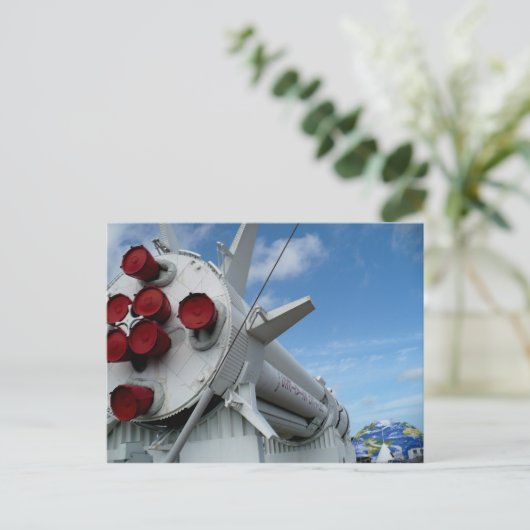 Carte Postale Rocket, Kennedy Space Center, Floride (Debout devant)