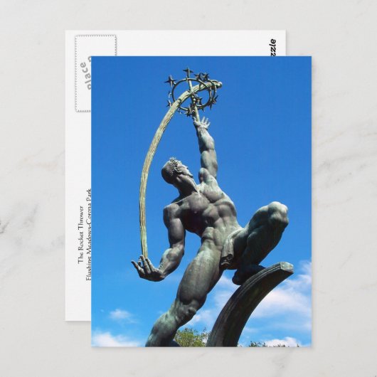 Carte Postale Rocket Thrower (Devant / Derrière)