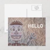 Carte Postale Rockman (Devant / Derrière)