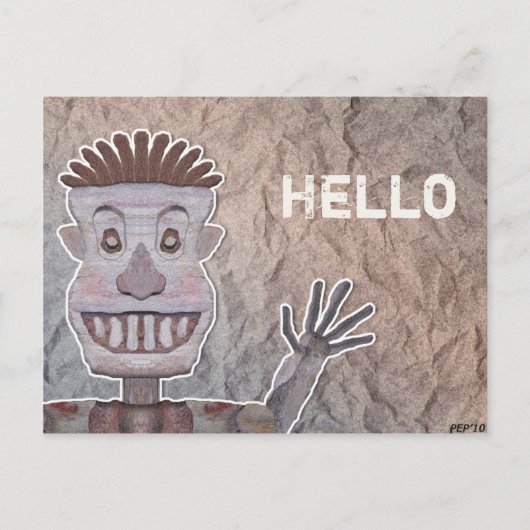 Carte Postale Rockman (Devant)