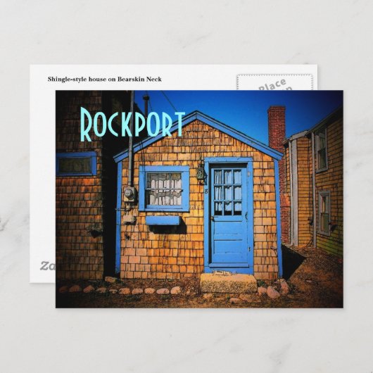 Carte postale Rockport (Devant / Derrière)