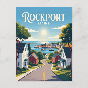Carte Postale Rockport États-Unis
